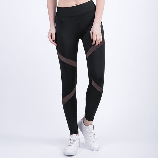 

high waist tummy control tights leggins women seamless sport leggings for fitness sportswear woman gym yoga pants sports wear8, White;red
