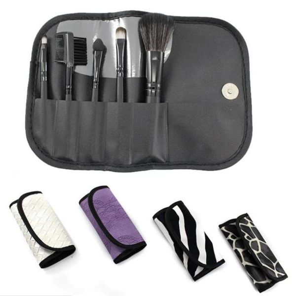 

5 pcs/set makeup brushes loose powder brush eye shadow lip brush, wooden handle makeup fashion tools