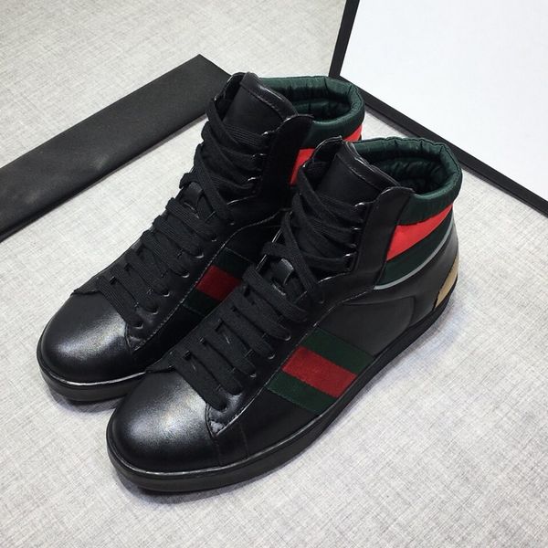 

2020 новое пришествие моды bee печать для lover low top red bottom кожа мужчин женская g повседневная обувь red, Black