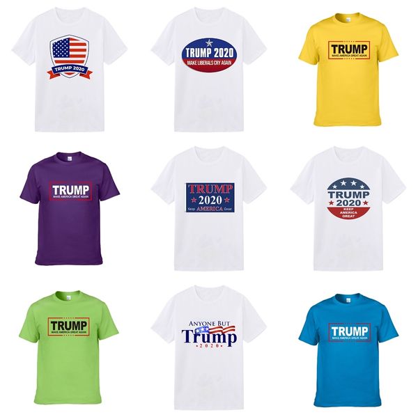 

designer mens shirts luxury men trump t-shirts summer short sleeve mens tees brand shirts eyes embroidery mens clothing b100966k #406, White;black