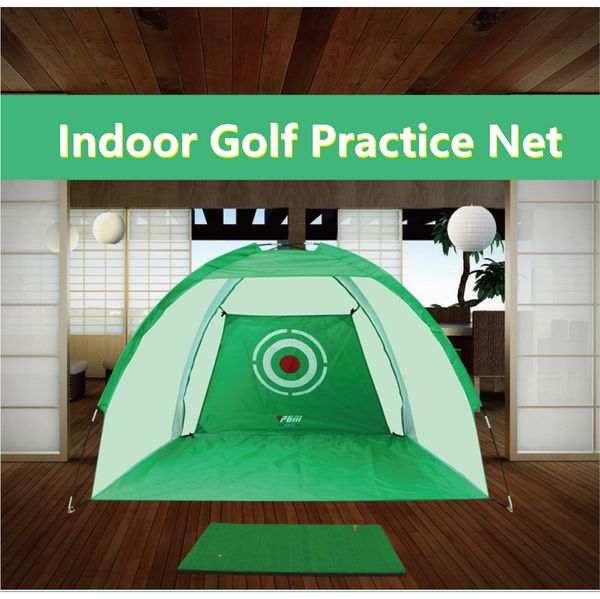 

indoor and outdoor golf practice net training hitting foldable golf practice net