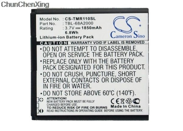 

cameron sino 1850mah battery tbl-68a2000 for tp-link 3g/3.75g powered wirel, portable mini 150mbps 3g mobil, tl-mr11u, tl-mr3040
