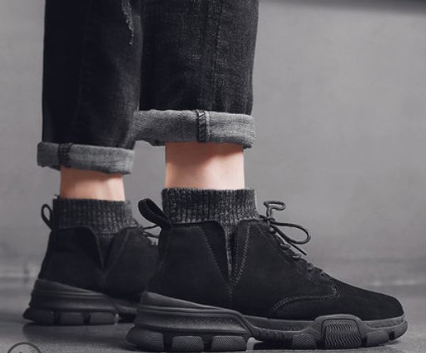 

Ladie de igner boot leather laureate platform de ert boot women de igner chunky bootie women hoe with box