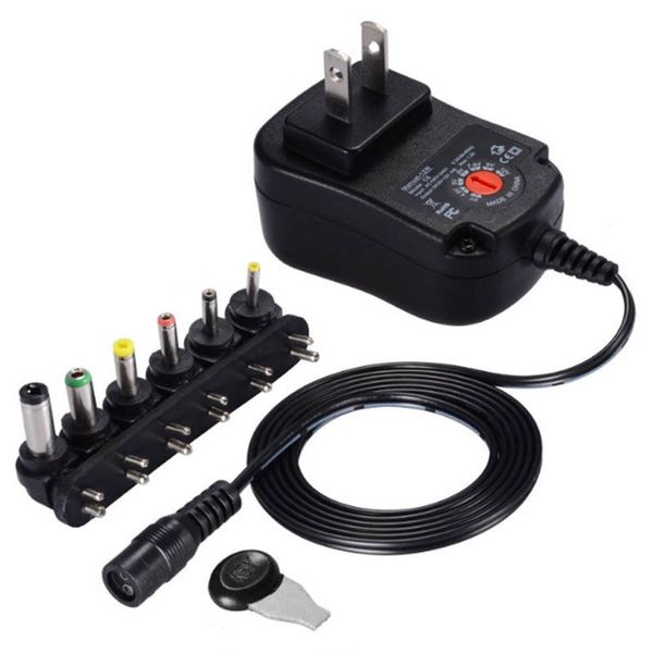 

3v 4.5v 5v 6v 7.5v 9v 12v 2a 2.5a ac / dc adapter adjustable power supply universal adaptor charger for led light bulb led strip