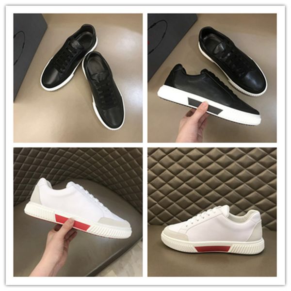 

2020 new men's fashion casual shoes are characterized by the first layer of cowhide feet, soft and comfortable rubber outsole, non-slip, Black