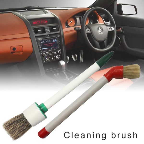 

car cleaning brush tire lubricating paste round head brush car interior exterior cleaning clean up dust