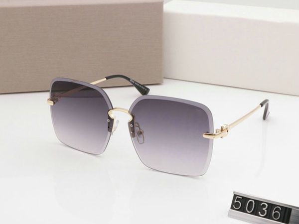

new 2019 rimless sunglasses women designer retro sunglasses classic female gradient sun glass men brand designer 5036 sunglasses, White;black