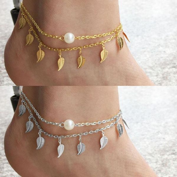

gemixi new women anklet ankle bracelet beach foot fashion jewelry 4.17, Red;blue
