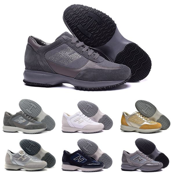 

2019 Италия Interactive кроссовки мужчин онлайн продажа женщин кожа отдыхов SCARPE последние заезды Hogans Открытый Повседневный Uomo Тренеры