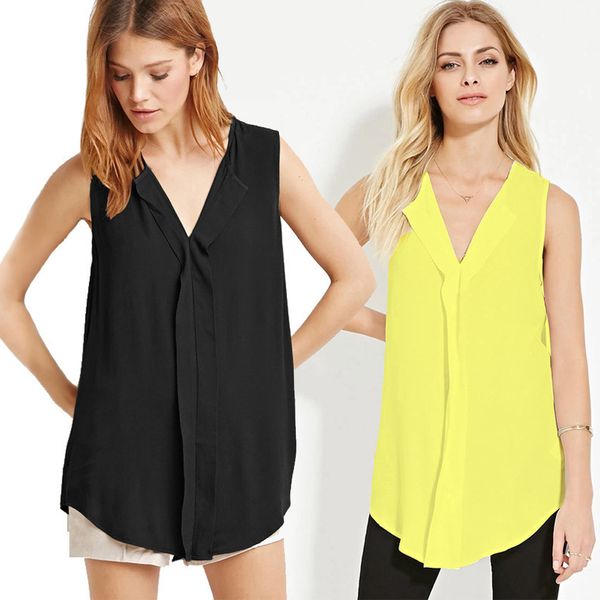 

women's clothing fashion tees t-shirt 2019 spring summer blouses loose casual plus size sleeveless t-shirt for women woman clothes, White