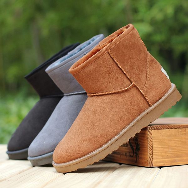 

new mini australian style women snow boots waterproof winter leather boots brand ivg size eu 35-45 ing, Black
