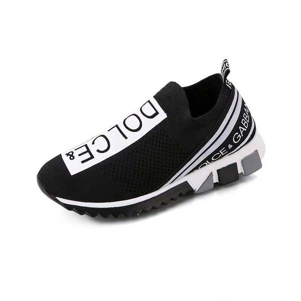 

New brand men and women color matching letter hoe breathable a pedal couple model large ize port hoe 35 45, Black
