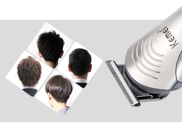

kemei 570a 7 in 1 electric corded hair clippers trimmer shaving beard razor sideburn removal tool bwkf qmyds