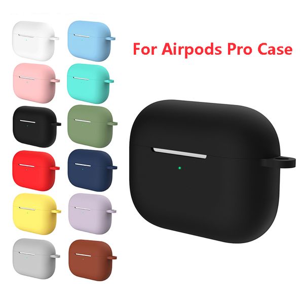 

soft silicone case for airpods pro 2 1 earphone cover for apple wireless bluetooth headset shockproof box for airpods 3