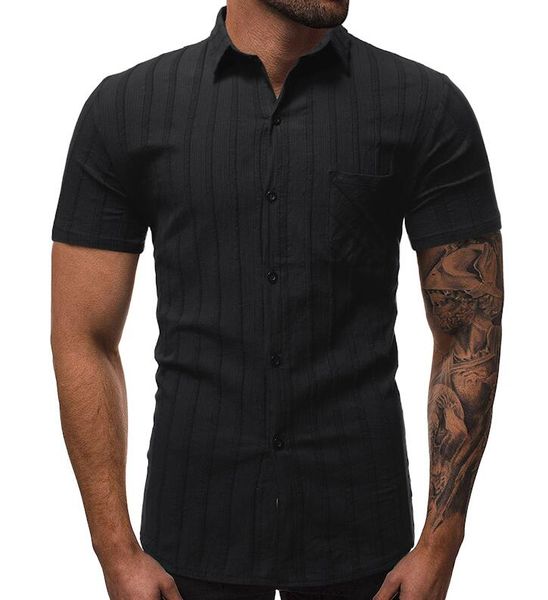 camisas para hombre manga corta 2019
