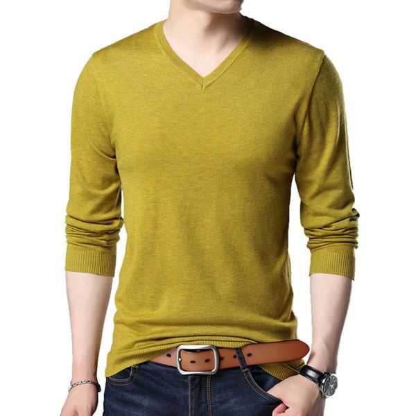 

2019 mens sweaters hombres pullover o-neck slim fit knitting hombres long sleeve sweaters fashion v-neck big size, White;black