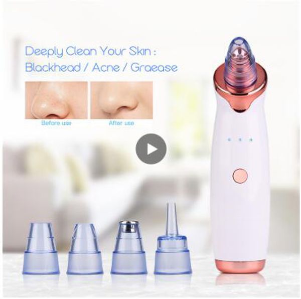 

microdermabrasion blackhead remover vacuum suction face pimple acne comedone extractor facial pores cleaner skin care tools 38