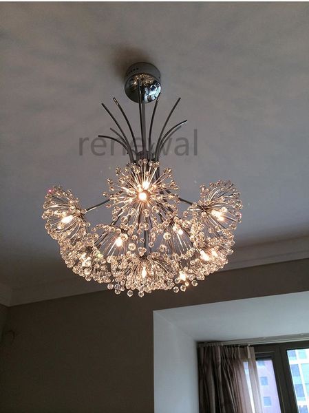 Modern Kristal Avize Karahindiba H 80 cm LED Kristal Işık ile Ağaç Abajur Oturma Odası Ev Dekoratif Işık Fikstürü Için