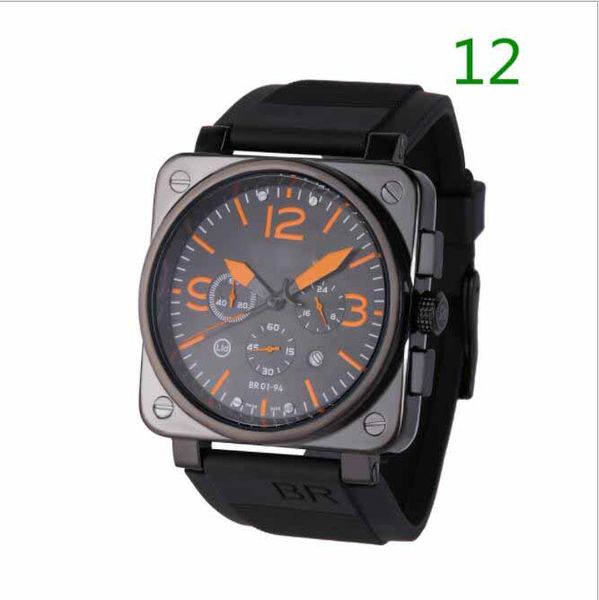 

new Quartz watch men BR bell watch stainless steel ross watches wristwatch br05