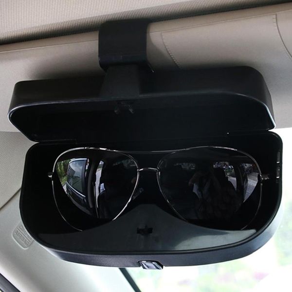 

car glasses box automobile sunshade board bills glasses clip multi-functional car storage box