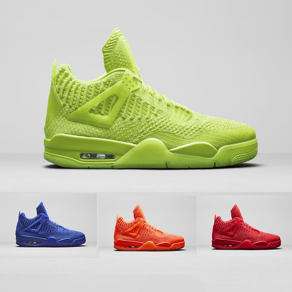 

2019 flyknit univer ity red 4 iv 4 volt men ba ketball hoe hyper royal total orange men port outdoor neaker 40 47
