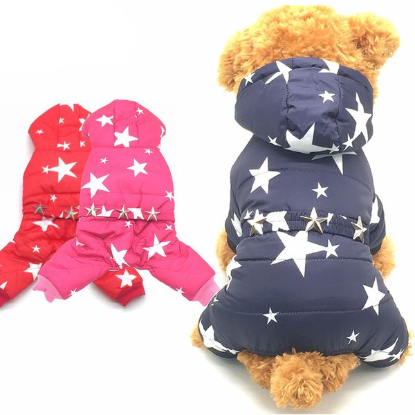 

новый дизайн king -s pet собаки домашние животные одежда coat jacket teddy чихуахуа больше звезд одежда маленьких собак четыре ноги щенка до