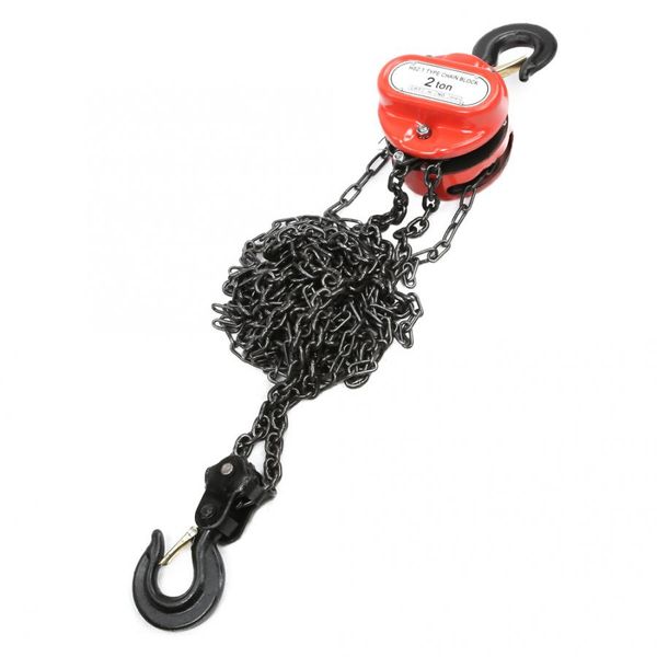 

chain block 2t chain puller block fall hoist hand tools lifting with hook