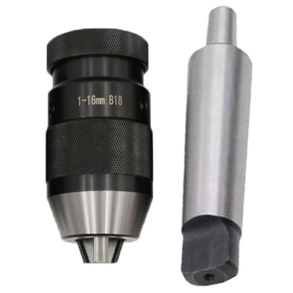 

self tighten keyless drill chuck mt2 b18 shank morse taper 1-16mm mt3 b18 mt4 light-duty hand tightening drill chuck