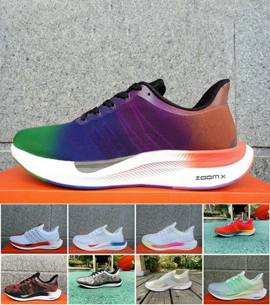 

2019 новое прибытие zoom pegasus 35 turbo едва серый горячий удар черный белый кроссовки мужчины женщины 35x fly air дизайнер кроссовки 36-4, White;red