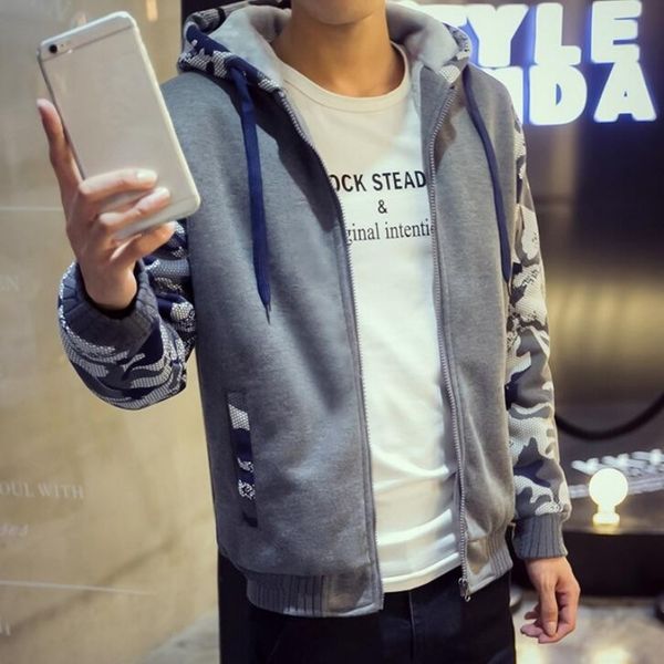 

winter fleece lining thicken warm hoody sweatshirts men jackets camouflage thermal comfort outerwear coat slim fit plus size 5xl, Black