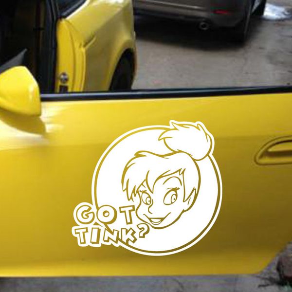 

10pcs character cartoon body sticker waterproof pvc removable creative diy car beautification decoration