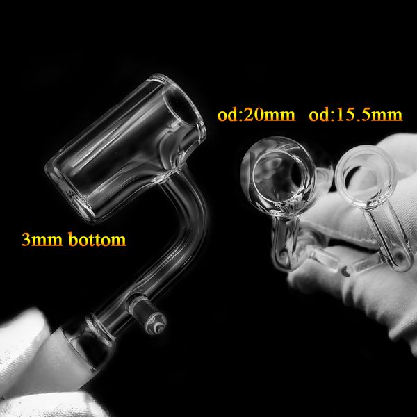 

2mm 4mm Quartz Enail Bongs Nails fit 20mm 16mm Coil with Male Female Joint Quart Banger E Nail Dab Rig Banger Nail