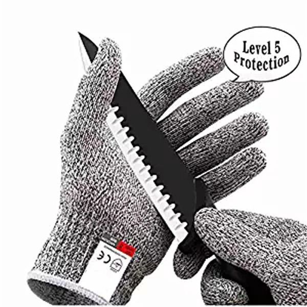 

phone touch level 5 protection anti-strike anti-cut gloves labor insurance gloves kitchen butcher cut heat stab resistant fire