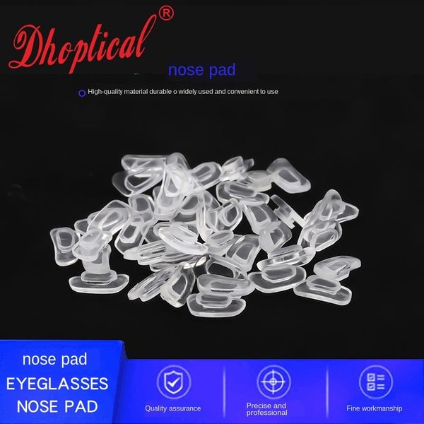 

plastic steel frame silicone accessory silicone nose pad glasses lobes optical nose pad glasses accessories, Blue