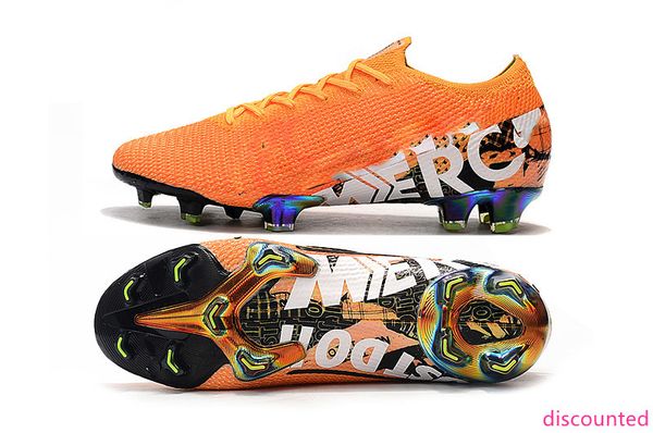 

2019 new men mercurial vapors xiii elite fg 13 cr7 ronaldo neymar njr 360 low ankle soccer football shoes size 39-45