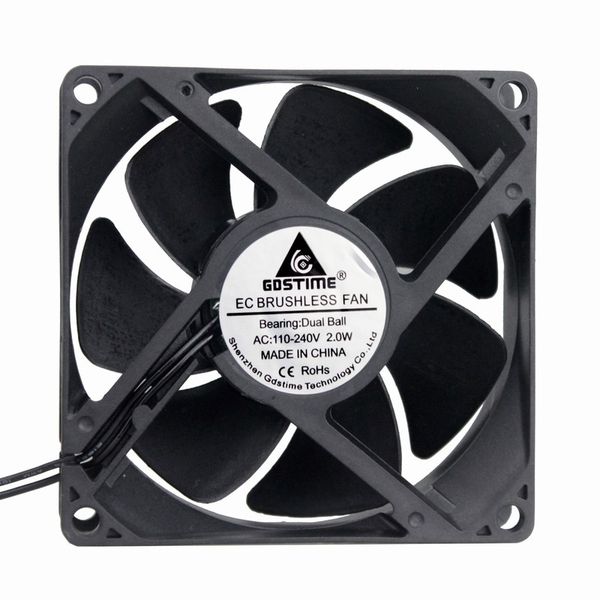 

ec 110v 120v 220v brushless cooling fan 8cm 80x80x25 8cm 80mm aixal fan ec