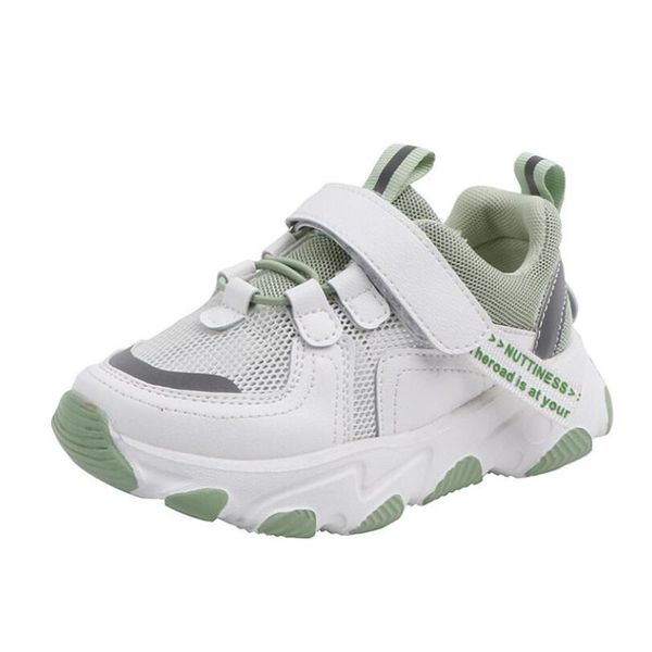 

new spring kids sport shoes toddler girls boys sneakers mesh breathable fashion casual children running shoes sandals, Black;red