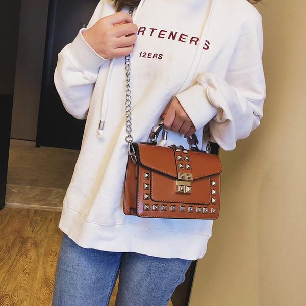 

женщины дикий сумка мода одно плечо маленький квадрат сумка f2