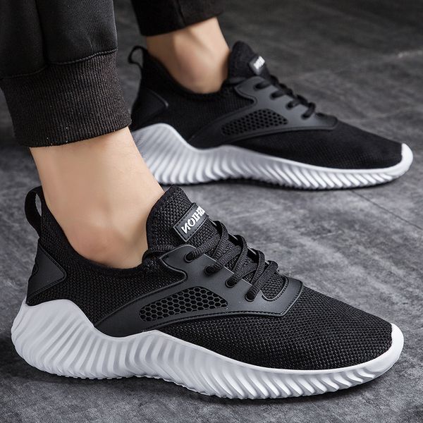 

2019 summer sneakers men's running shoes women sports shoes wear-resistant fitness athletic trainers plus size 47 zapatos hombre