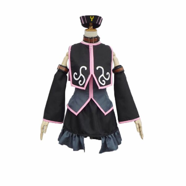 

tales of the abyss arietta uniform cos clothing cosplay costume, Black