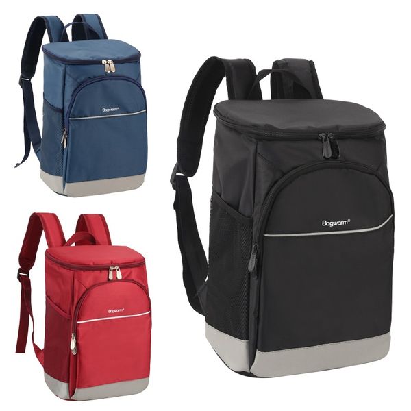 

oxford backpack cooler bag thermo lunch picnic box insulated cool ice pack car fresh delivery thermal bags refrigerator