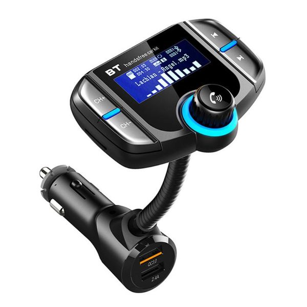 

bt70 mp3 player adapter radio wireless car kit dual usb charger bluetooth fm transmitter