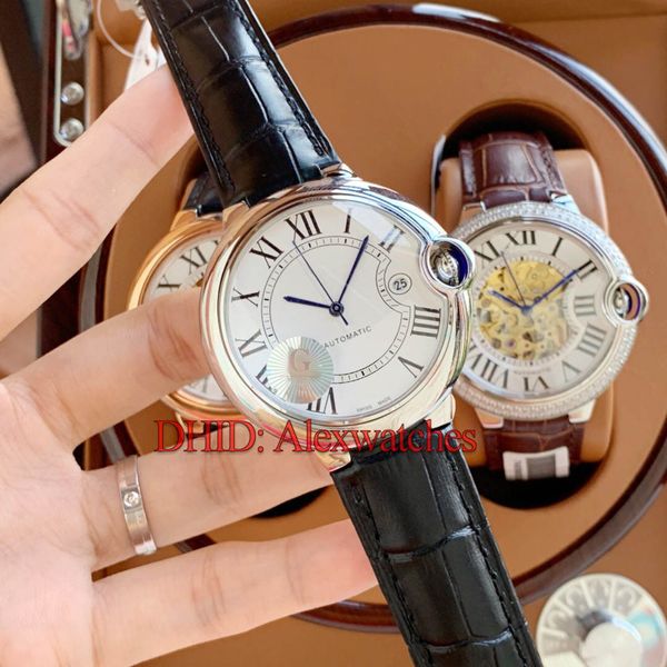 

Ѭоконе женин мђжкие а 8215 авомаиекие а апиѬ 42мм из неѬжавеей, Slivery;brown