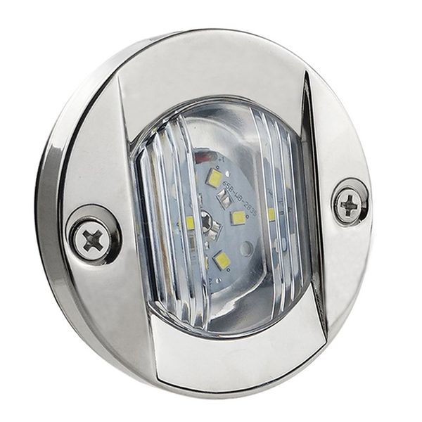

12v led marine boat yacht light stainless steel round shaped anchor stern light waterproof boat taillight