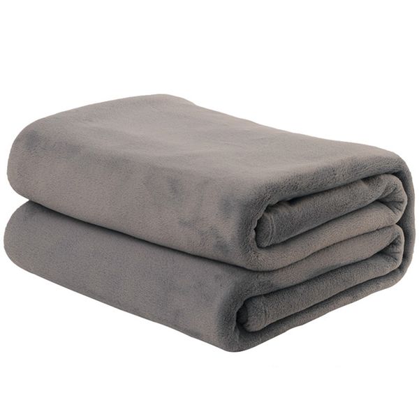 

super soft cozy blanket микрофибры throw одеяло для офиса диван-кровать диван бытовая сплошной цвет фланель флис blanket00