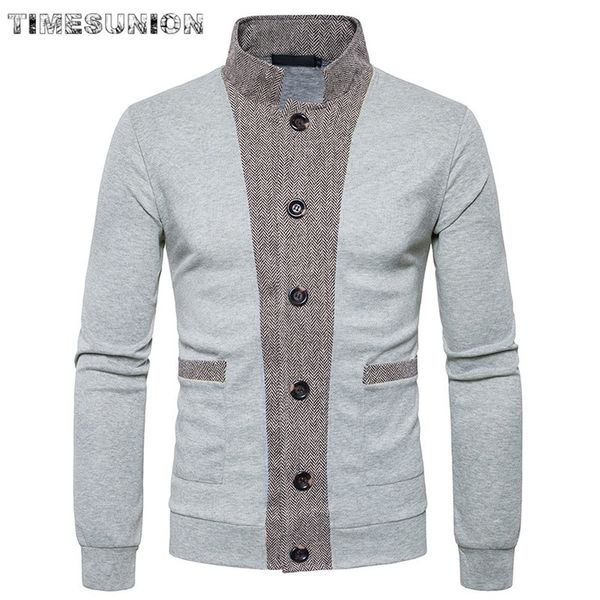 

2020 нового стенд воротник свитера человек кардиган толстой slim fit перемычка трикотаж высокого качество осень корейский стиль casual мужск, White;black