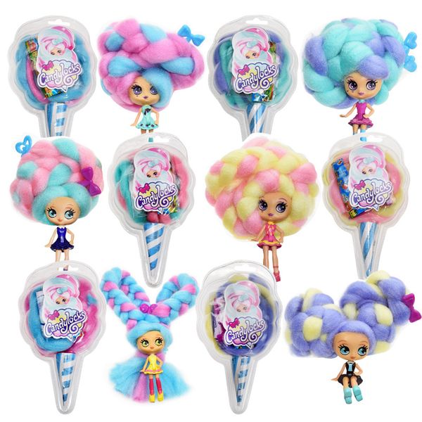 Baby Dolls Candylocks Cute Girl Weaving Long Hair Style Direction