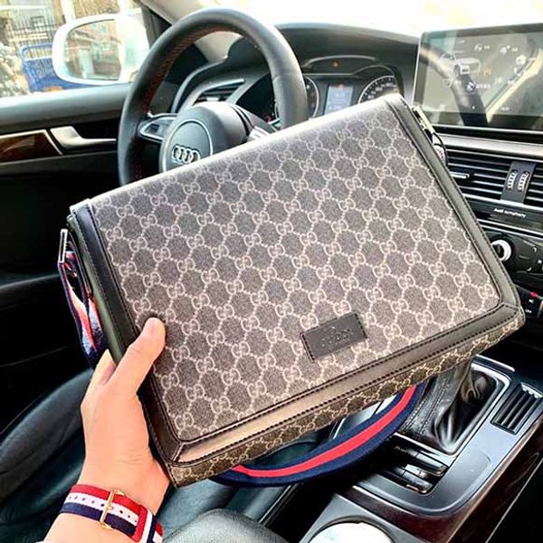 

Высокое качество Горячей Дизайнерская Мужская Сумка Limited Edition Одно Плечо Сумки Посыльного Мода Бизнес Классический Стиль Мужская Сумка L190421-3