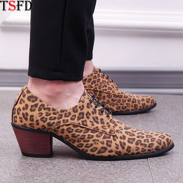 

comfortable men loafers fashion male sneakers pointed leather shoes men business shoes men's slip-ons brown platform wedge y11, Black