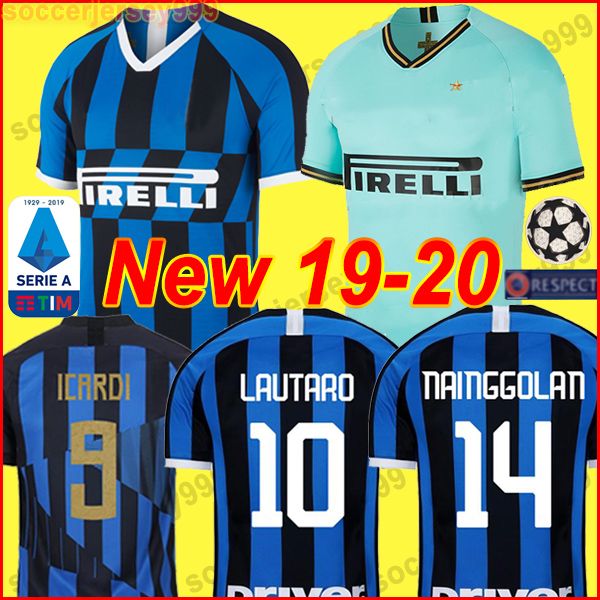 

Thailand inter milan occer jer ey 20th icardi peri ic nainggolan lautaro 19 20 football hirt 2019 2020 uniform maglia da calcio